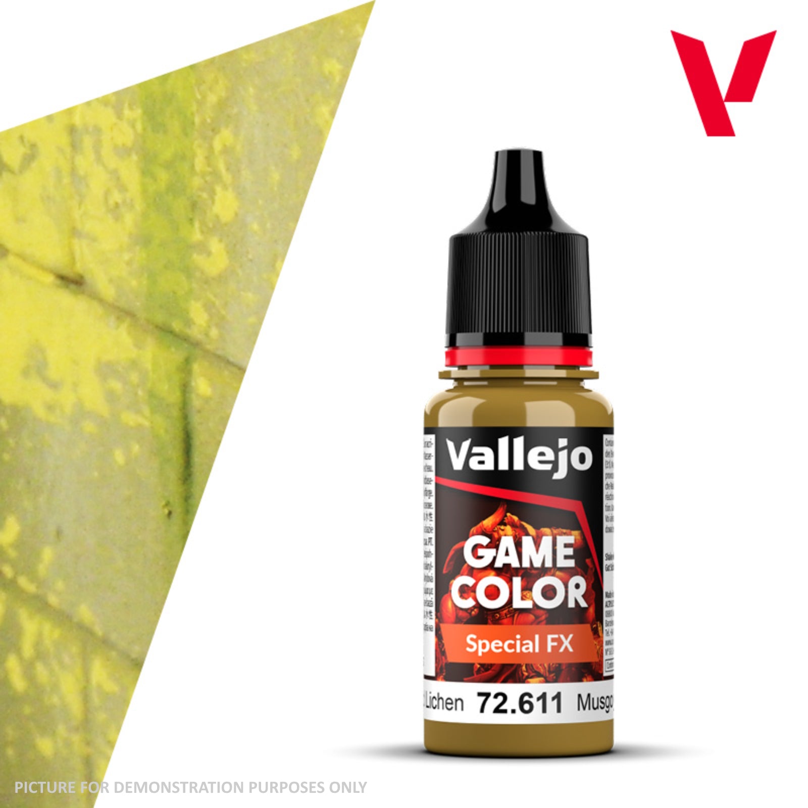 Vallejo Game Colour Special FX - 72.611 Moss and Lichen 18ml
